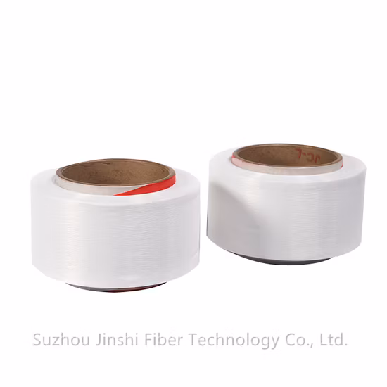 POY Raw White Yarn 100% Pet Material Industrial Polyester Filament Yarn 135D / 36f