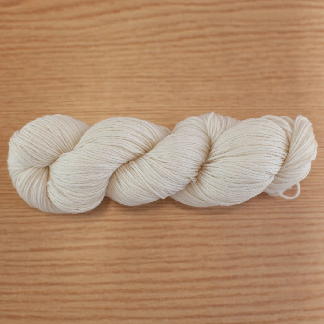 Undyed Yarn Sock Yarn Superwash Merino Wool Nylon Blend Hand Dyed Yarn