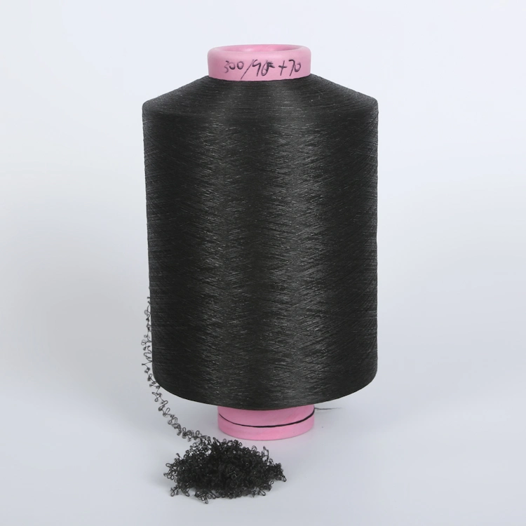 China Wholesale Spandex Acy Nylon Yarn 300/96+70 Ddb Air Covered Yarn for Textile Fabric