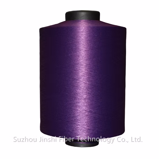 Free Samples Eco-Friendly Recycled Pet Bottle Filament Polyester Yarn with Grs Certificate for Woven Label