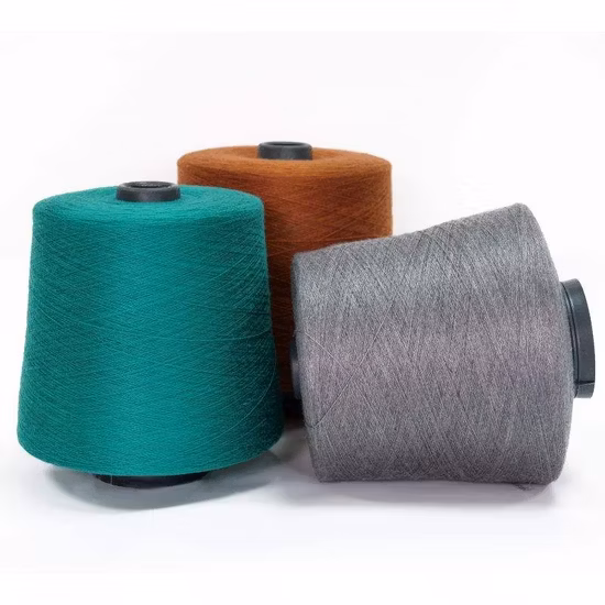 Soft Viscose Nylon PBT Core Spun Yarn